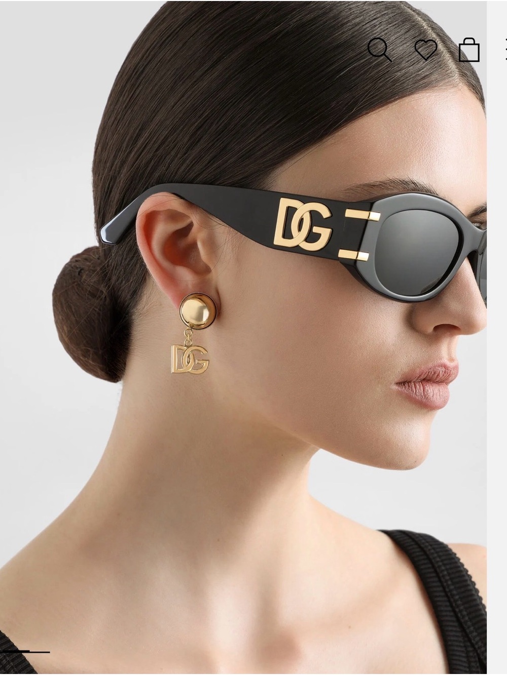 Dolce & Gabbana clip on earrings